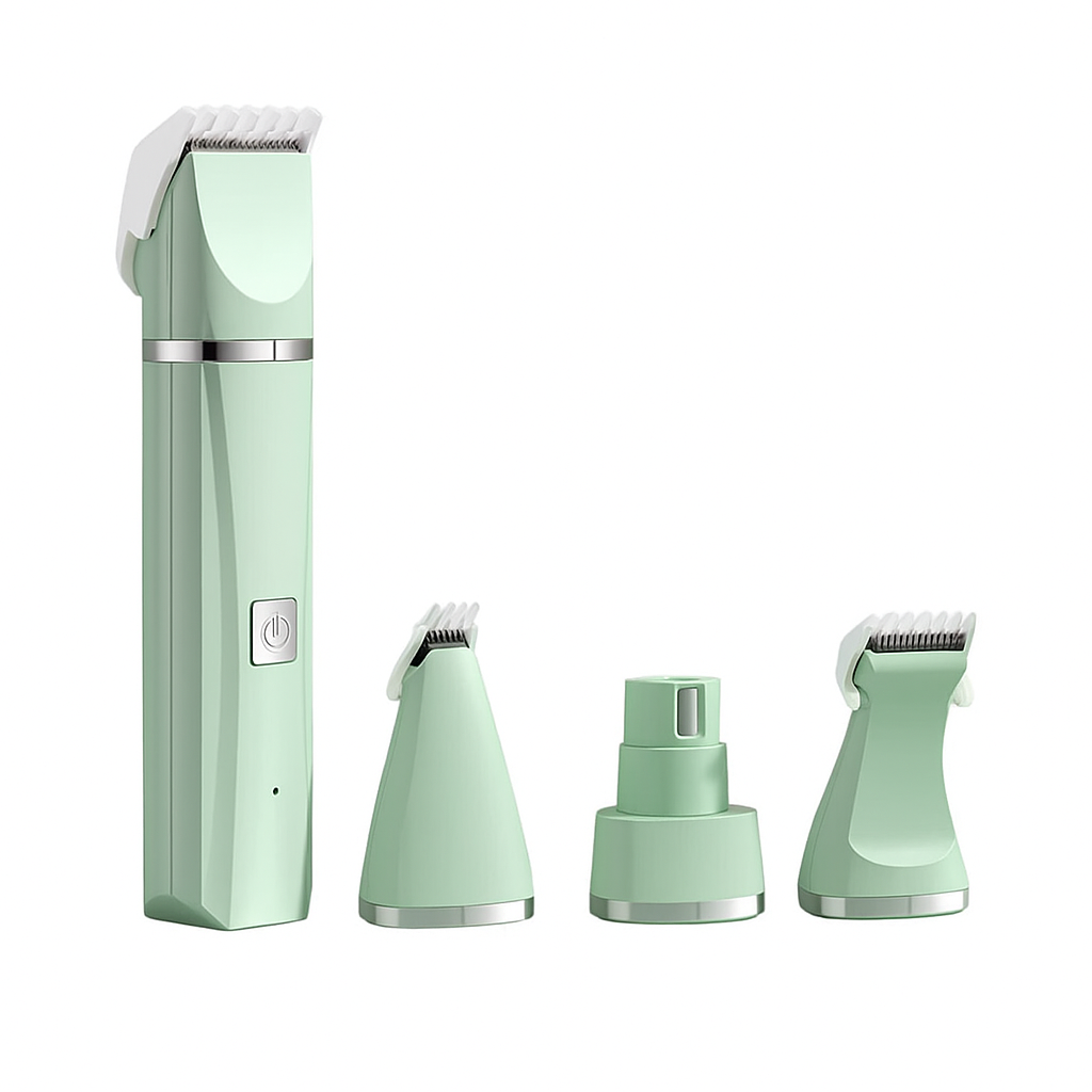 4-in-1 Pflegeset für Haustiere elektrisch Haarschneider